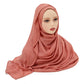 Large Plain Modal Hijab