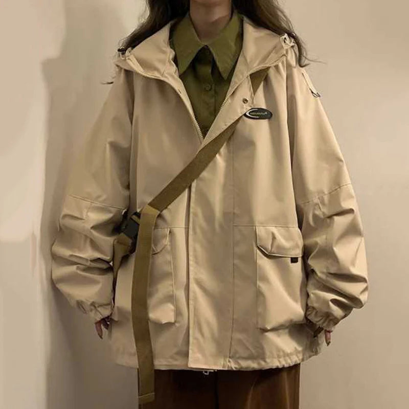 Women's Harajuku Y2K Hooded Jacket