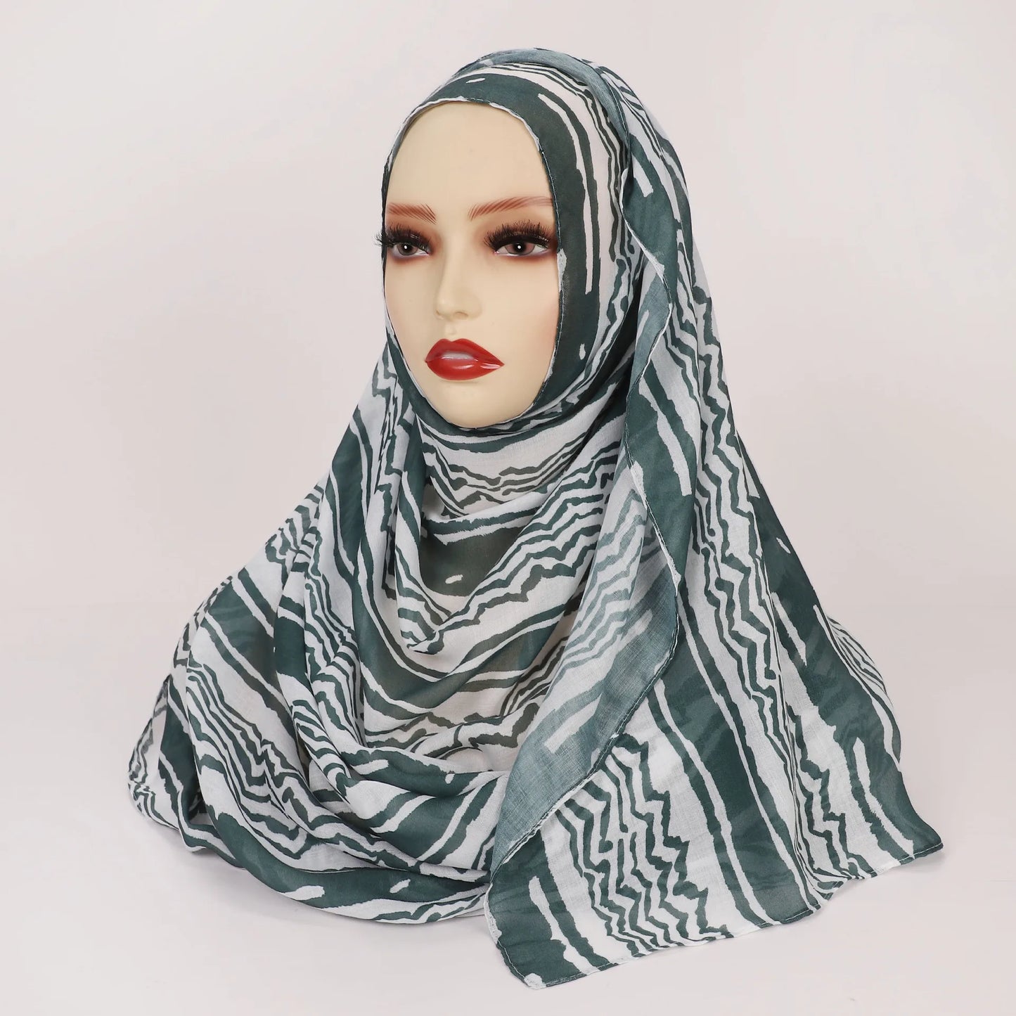Bohemian Floral Hijab Scarf