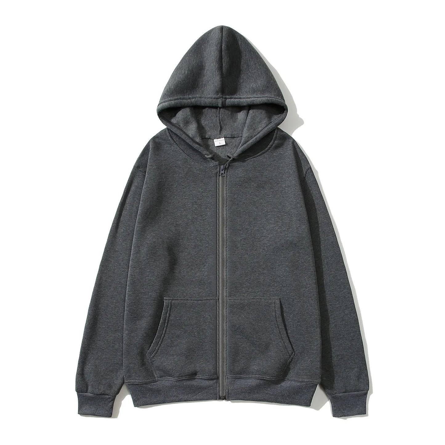 Women's Zip-Up Hooded Sweater Jacket