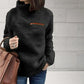 Women's Solid Turtleneck Pullover Sweater