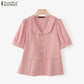 Women's Elegant Puff Sleeve Blouse