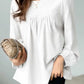 Women's Elegant O-Neck Blouse