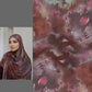 Watercolor Floral Cotton Hijab