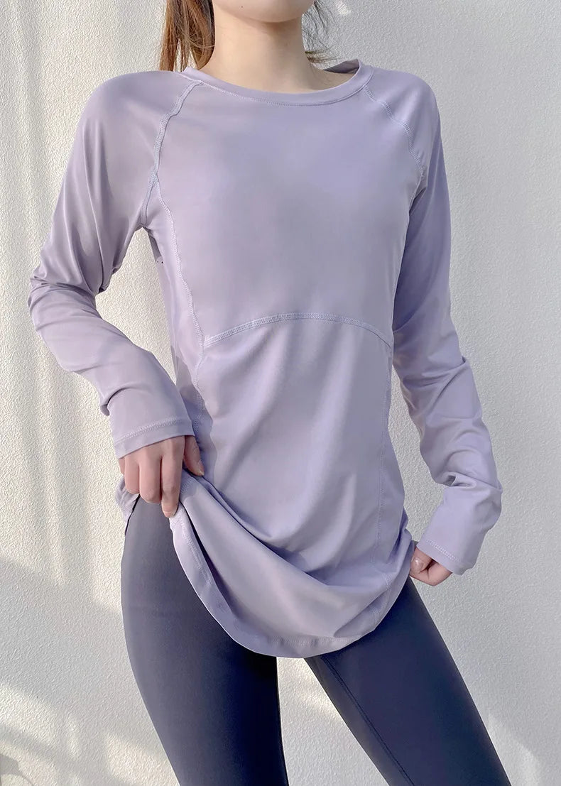 Women's Long Sleeve Yoga Top