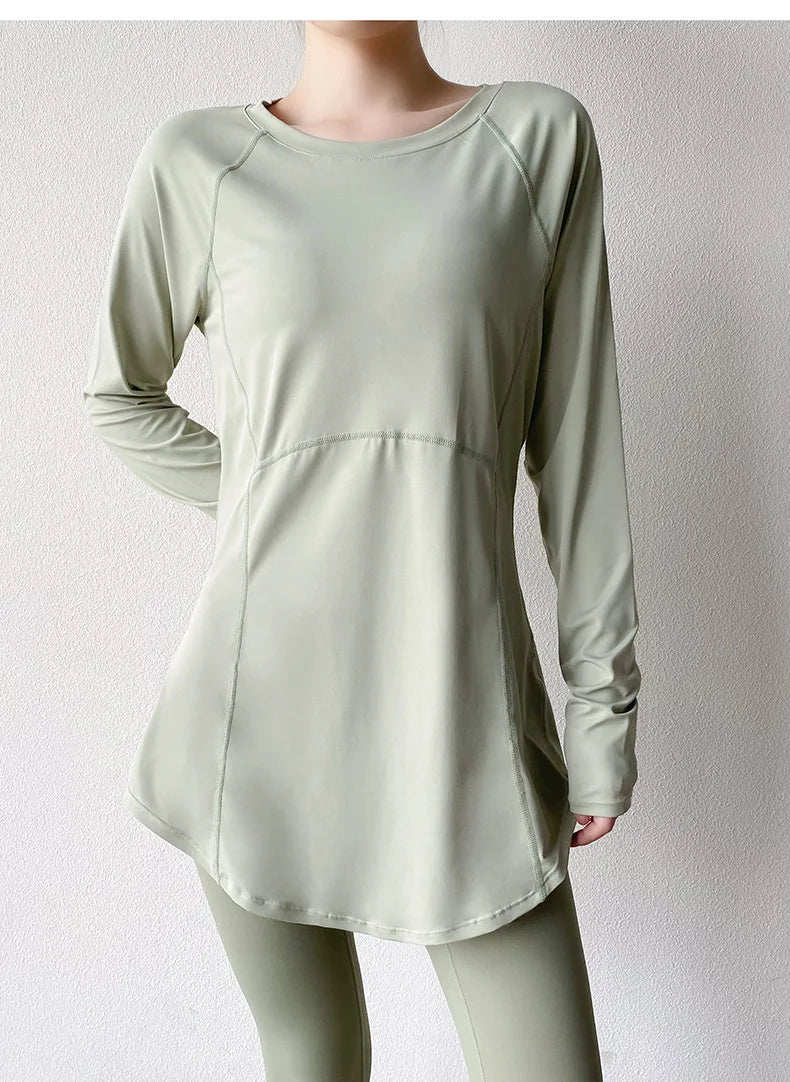 Women's Long Sleeve Yoga Top