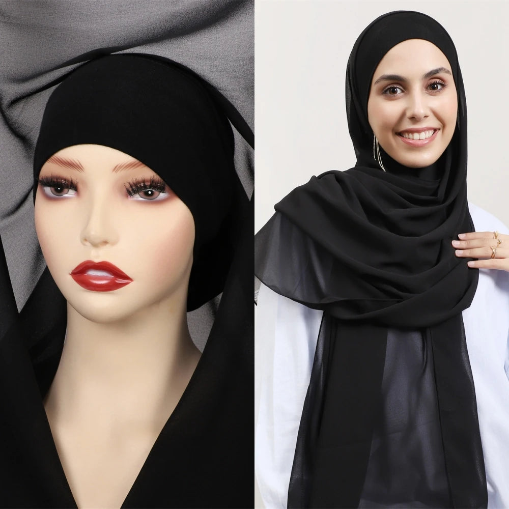 Premium Instant Chiffon Hijab