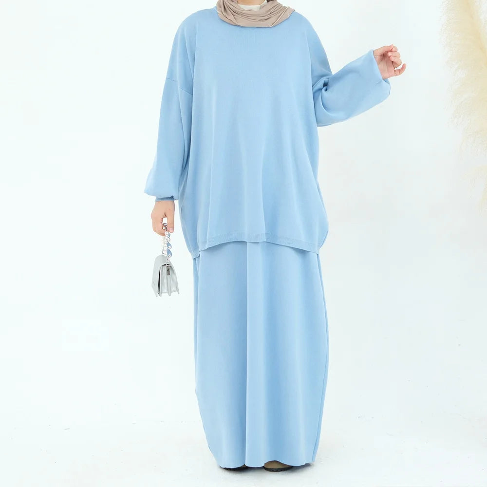 Women's 2-Piece Knit Loungewear Set