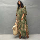 Plus-Size Women's Beach Kaftan Cover-Up