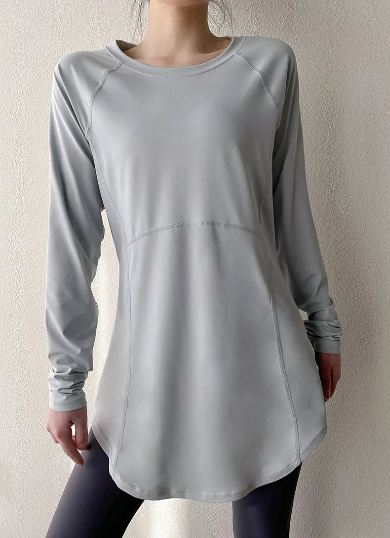 Women's Long Sleeve Yoga Top