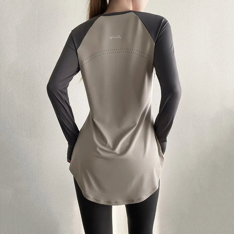 Women's Long Sleeve Yoga Shirt
