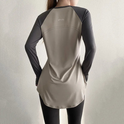 Women's Long Sleeve Yoga Shirt