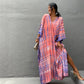 Plus-Size Women's Beach Kaftan Cover-Up