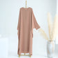Women's Batwing Sleeve Abaya Dress