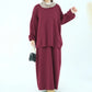 Women's 2-Piece Knit Loungewear Set