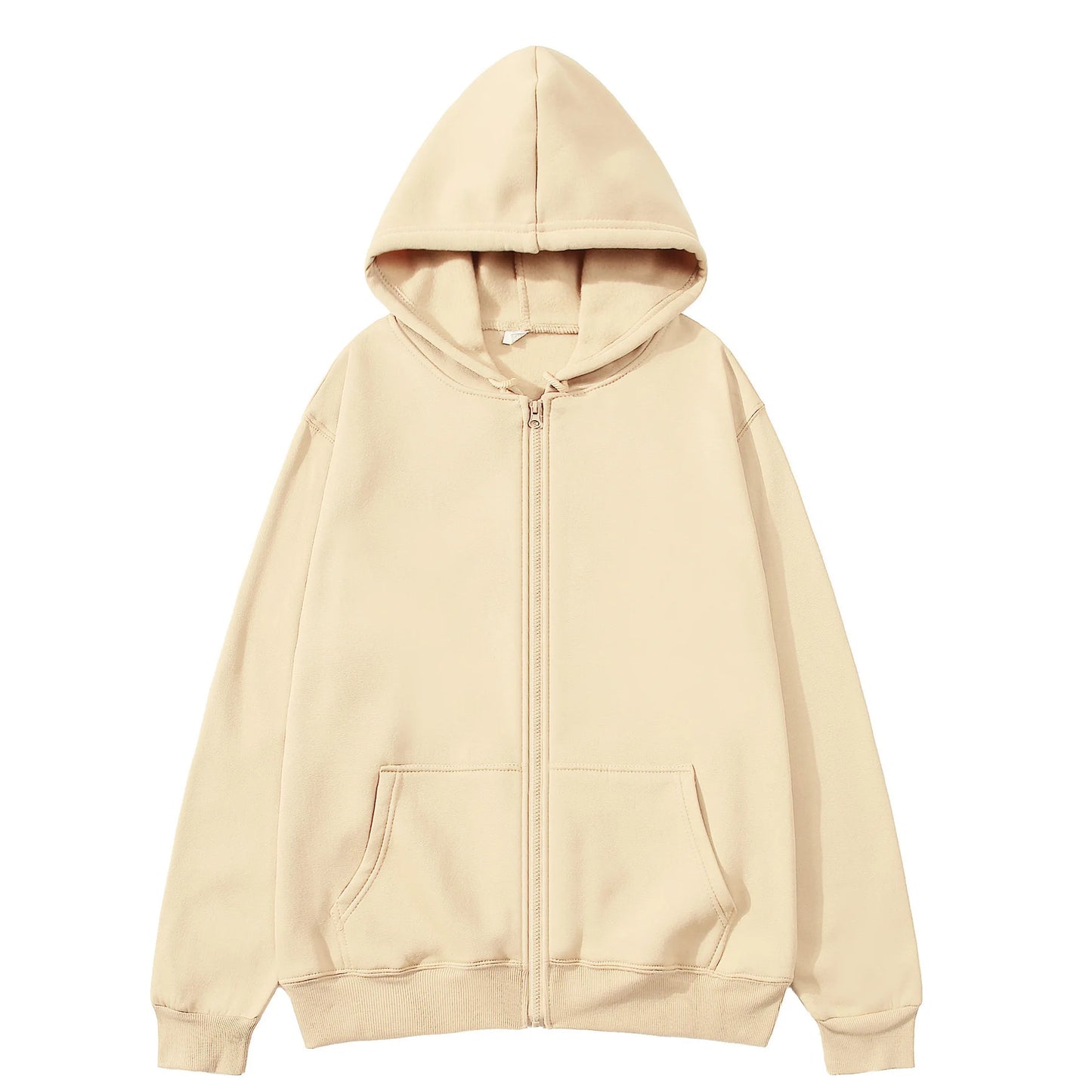 Women's Zip-Up Hooded Sweater Jacket