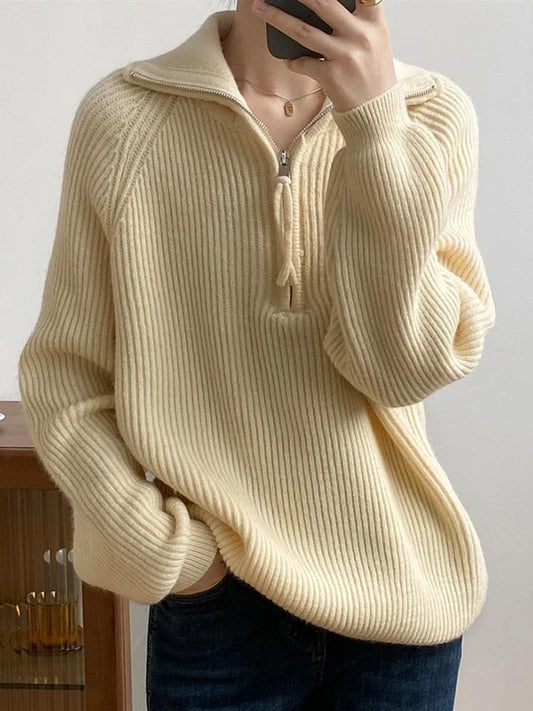 Women's Korean Turtleneck Pullover Sweater