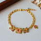 Enamel Japanese embossed bracelet
