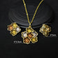 Luxury 18K Gold Plated Jewelry Set