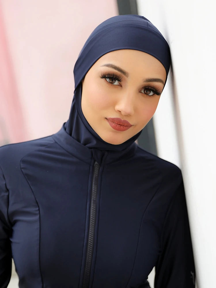 Quick-Dry Swim Hijab Cap