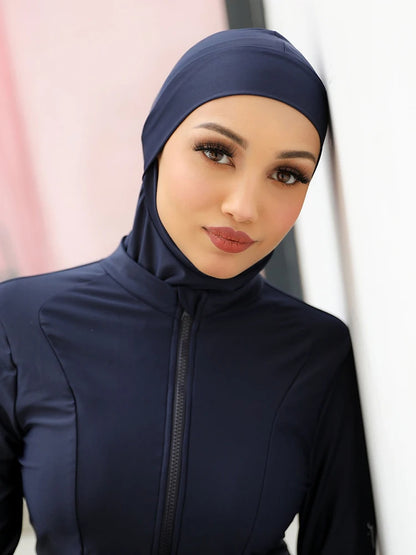 Quick-Dry Swim Hijab Cap