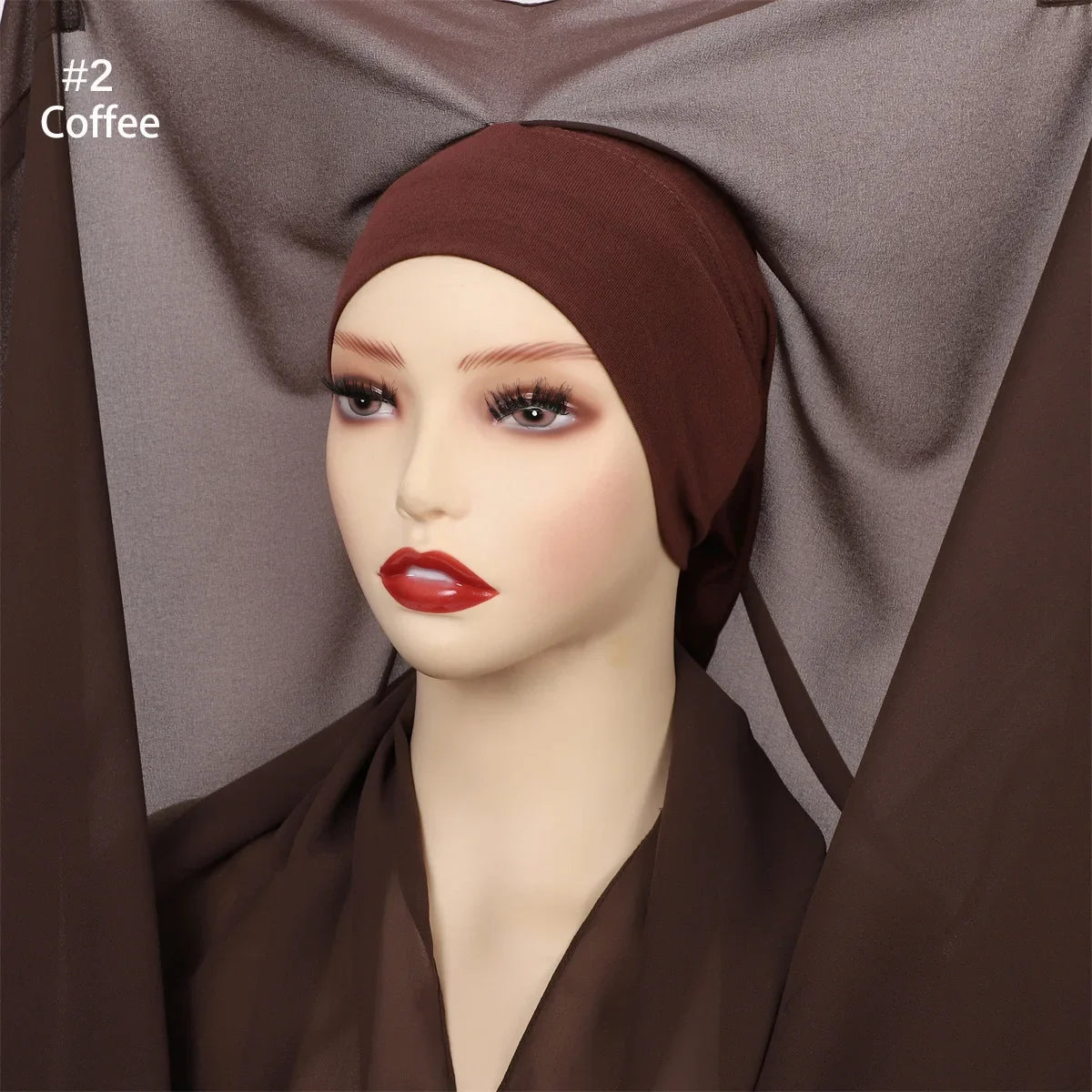 Instant Chiffon Hijab with Magnetic Buckle