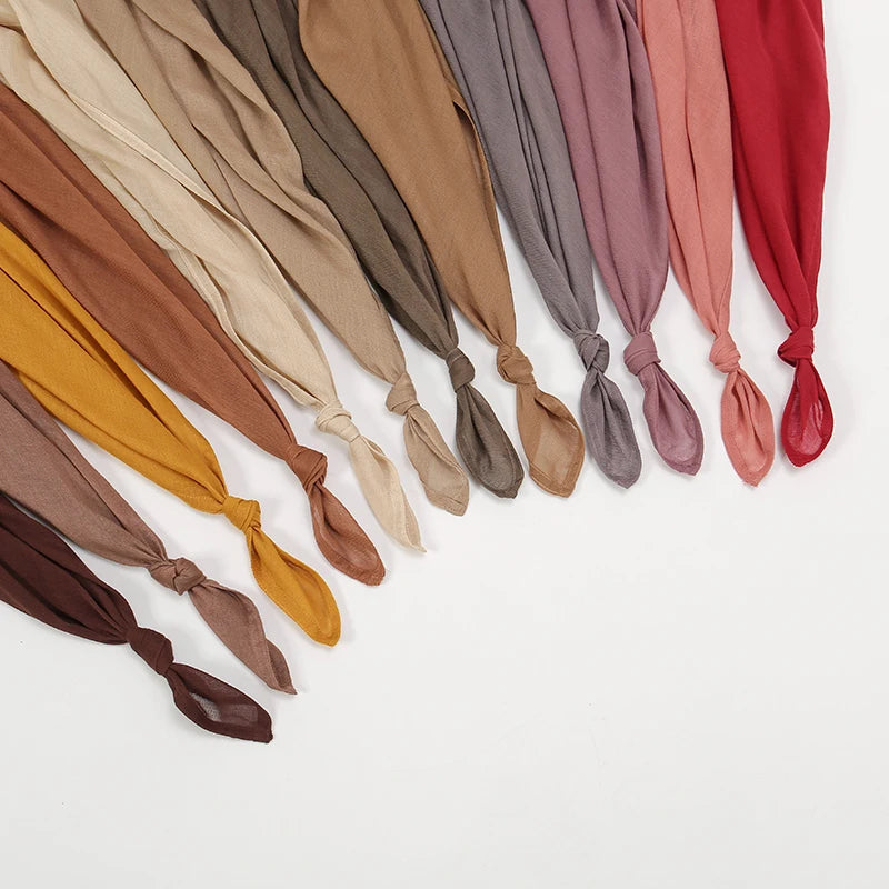 Large Plain Modal Hijab