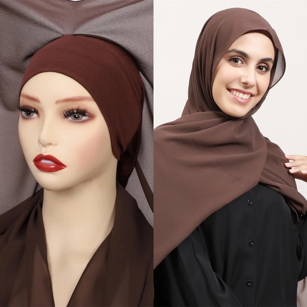 Premium Instant Chiffon Hijab