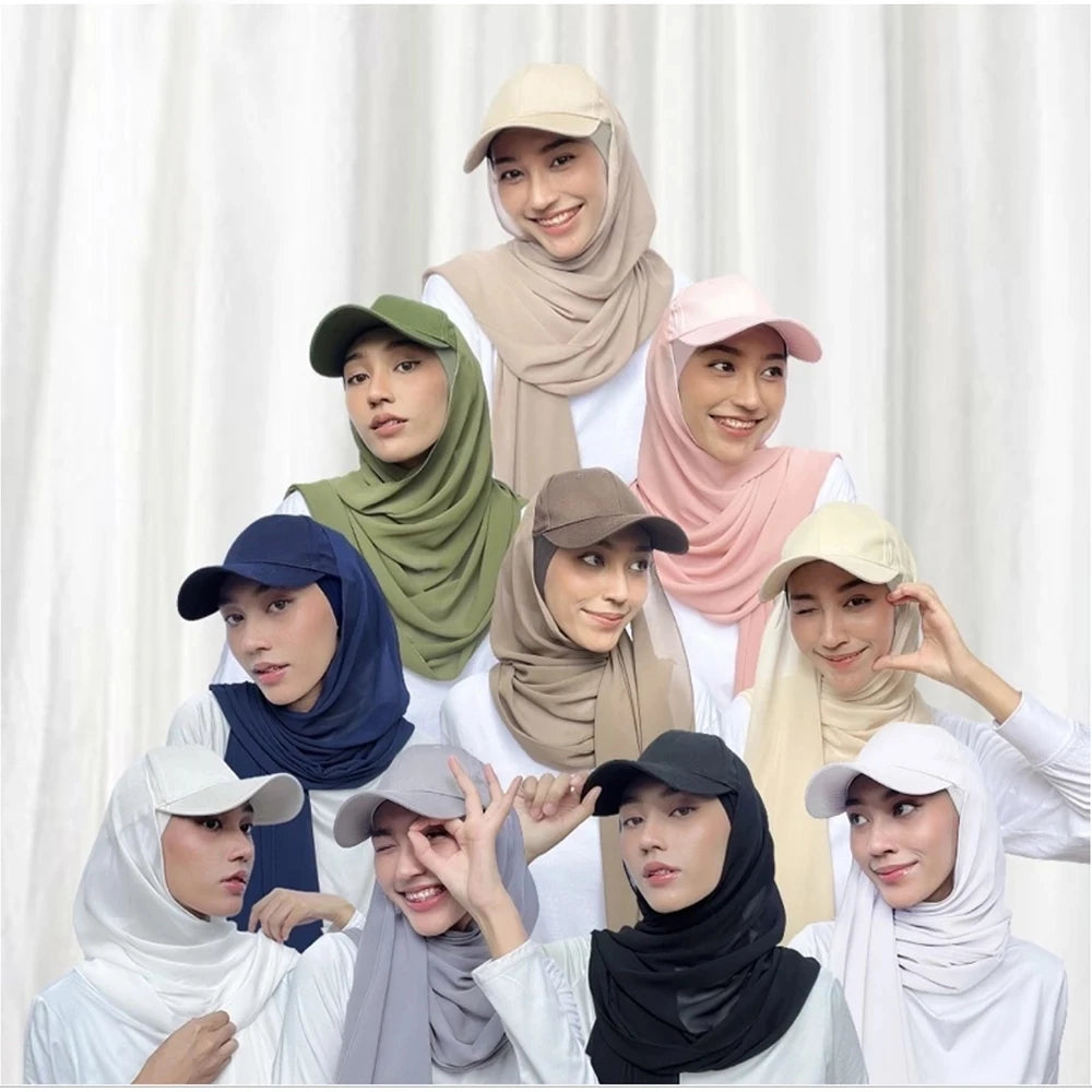 Sport Chiffon Cap Hijab