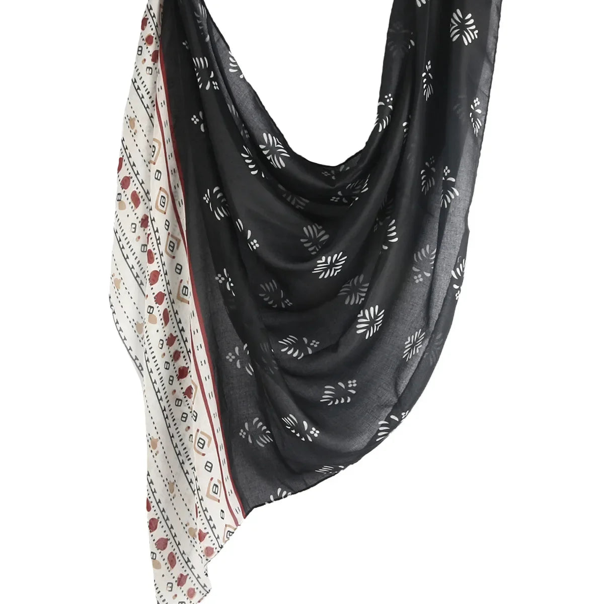 Watercolor Tie-Dye Cotton Hijab