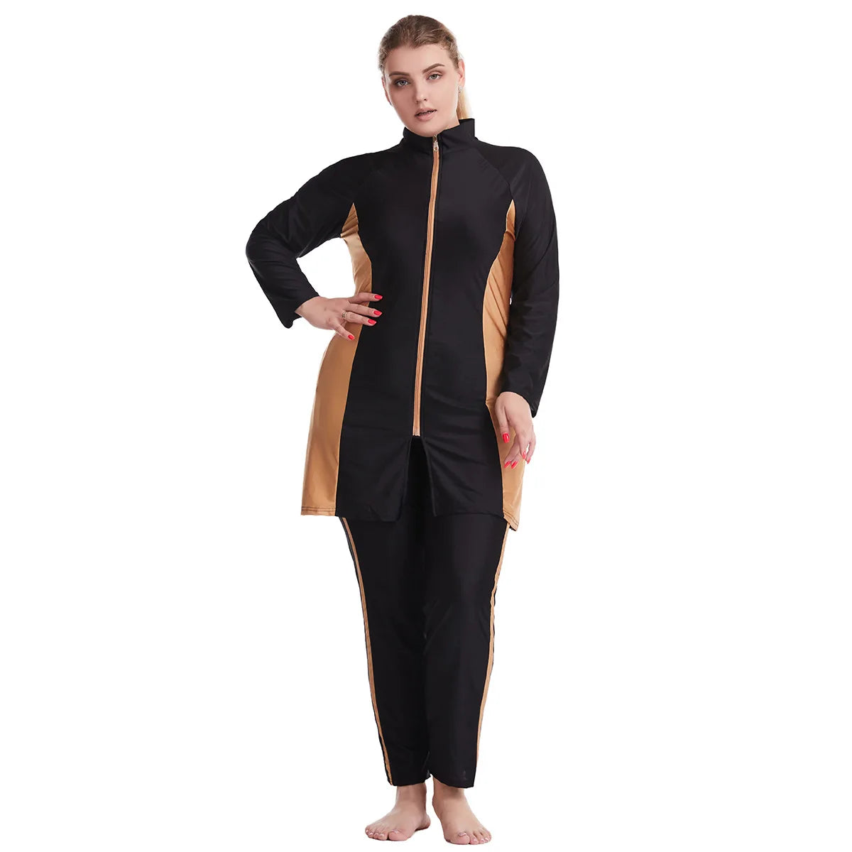 Women's 3-Piece Muslim Burkini Set