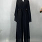 Chiffon Open Abaya Kaftan for Women