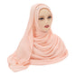 Large Plain Modal Hijab