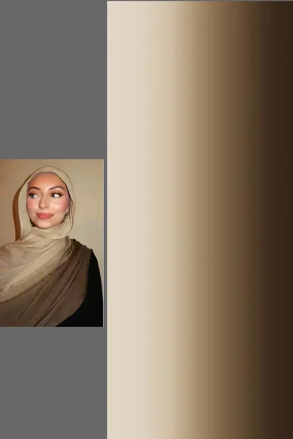 Watercolor Floral Cotton Hijab