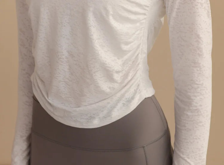 Women's Long Sleeve Slim Yoga Top