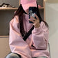 Women's Pink Korean Gorpcore Jacket