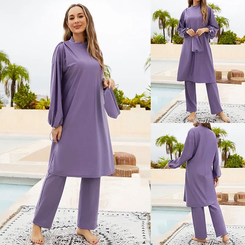 3-Piece Modest Burkini Set