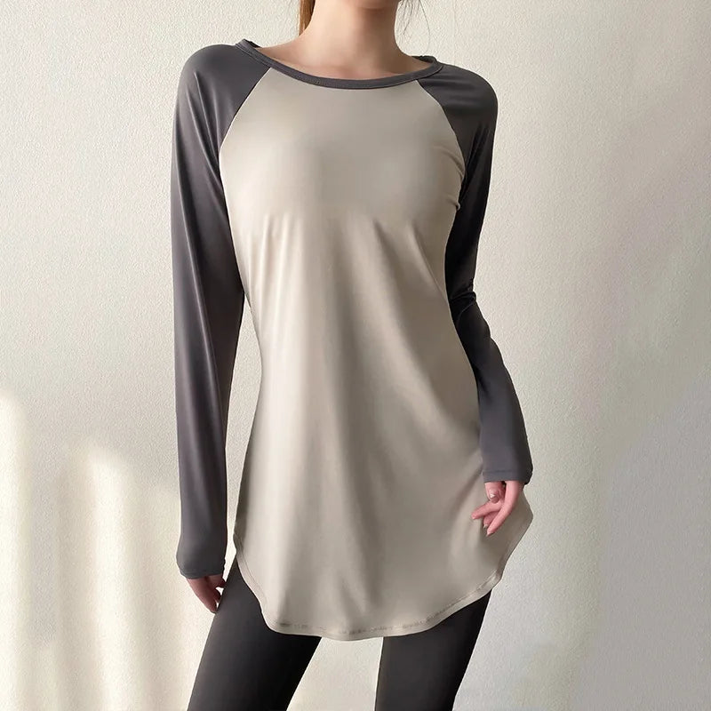 Women's Long Sleeve Yoga Shirt