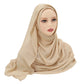 Large Plain Modal Hijab