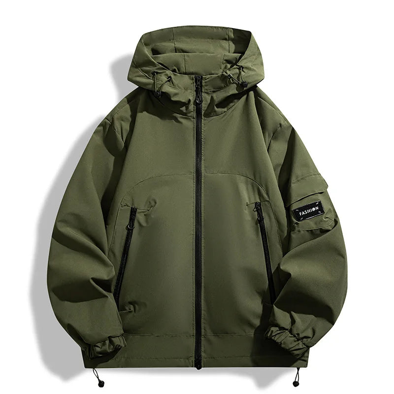 Men's Waterproof Hooded Outdoor Jacket