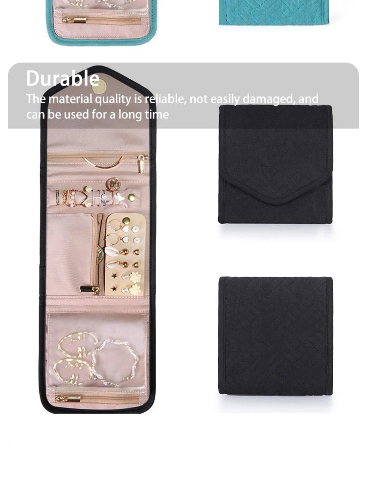 Travel Foldable Jewellery Roll