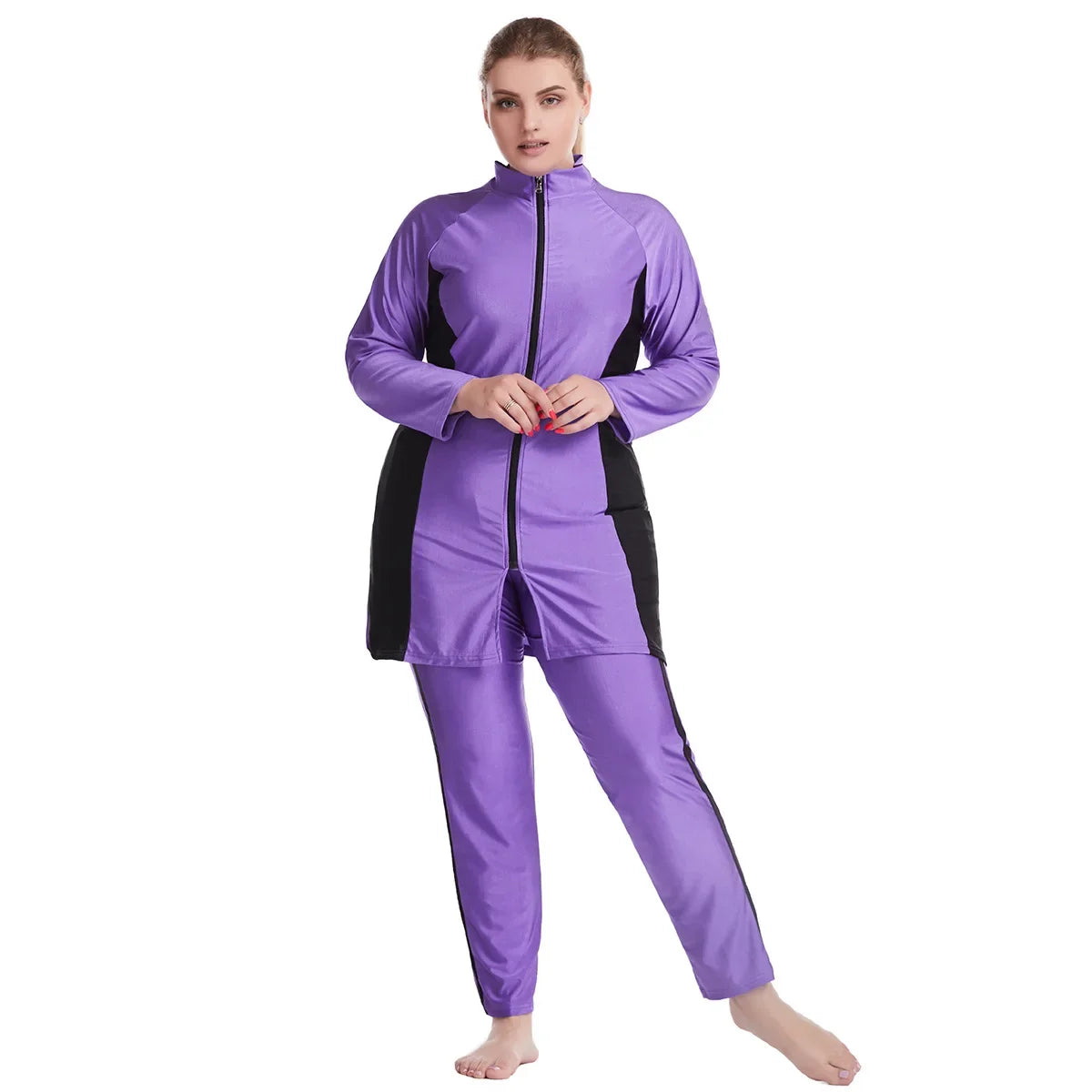 Women's 3-Piece Muslim Burkini Set