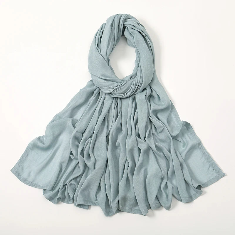 Large Plain Modal Hijab