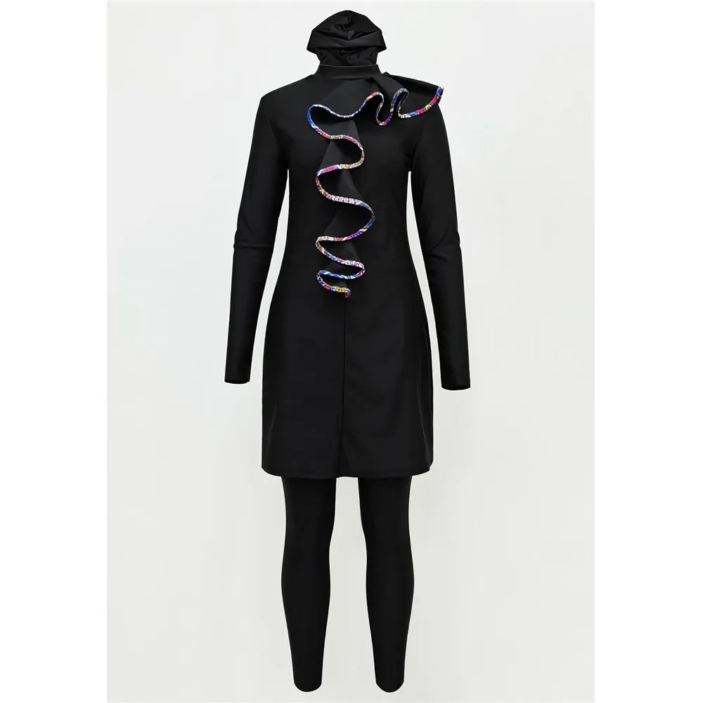 3-Piece Abaya Burkini Set