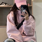 Women's Pink Korean Gorpcore Jacket