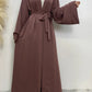 Solid Color Kimono Abaya