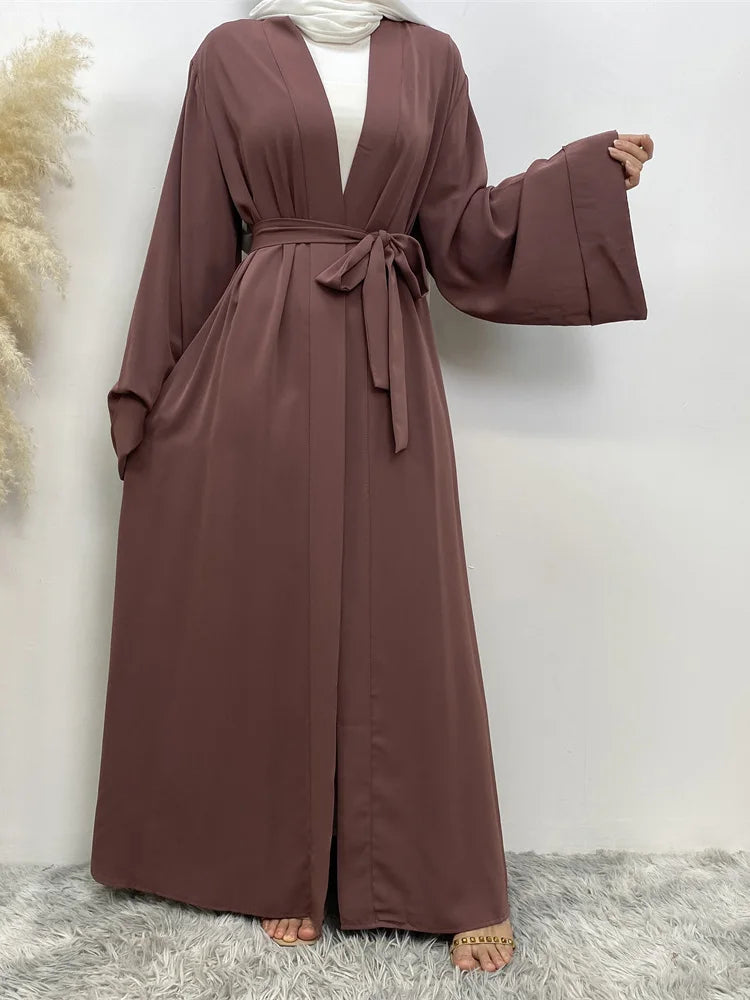 Solid Color Kimono Abaya