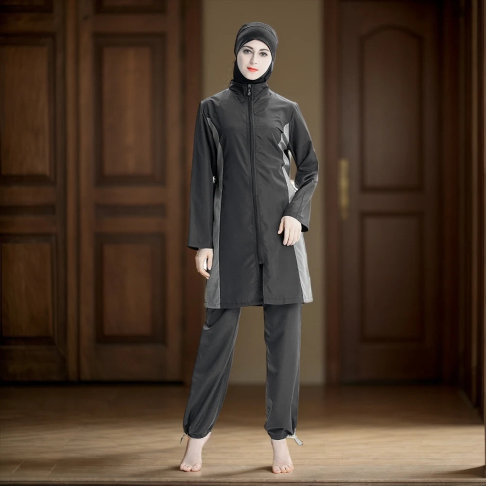 Hooded Full-Cover Burkini