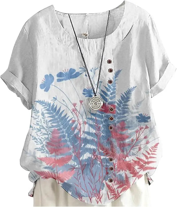 Women's Animal & Floral Print Tunic