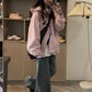 Women's Pink Korean Gorpcore Jacket